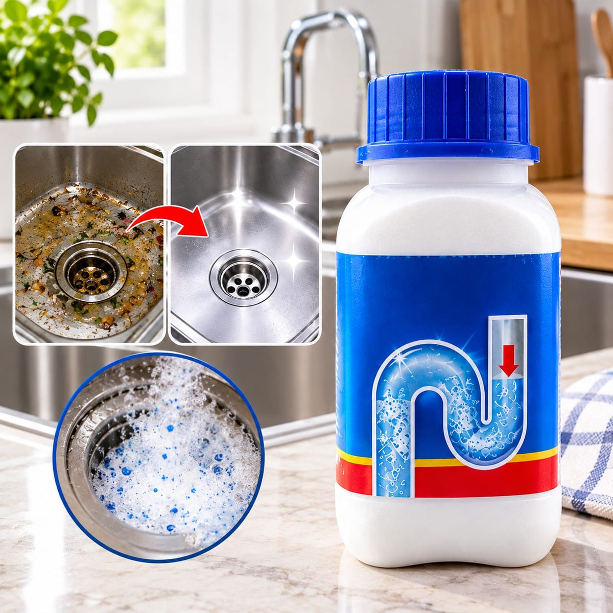 Bio-Enzyme Drain Opener - FREE SHIPPING