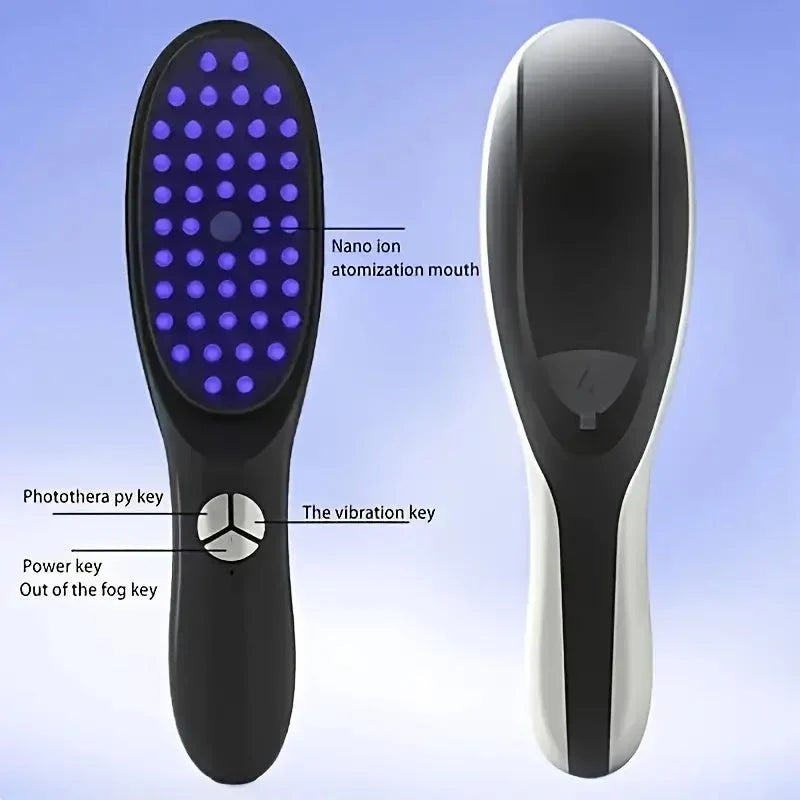 فرشاة نمو الشعر بتقنية LED